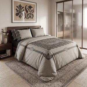 Copripiumino 2 pz Jacquard Cossato