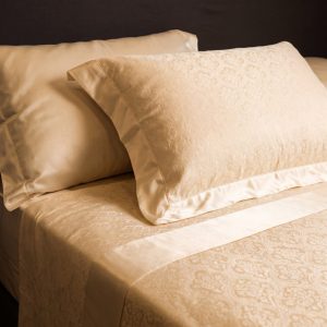 Completo 2 pz Seta Jacquard Como